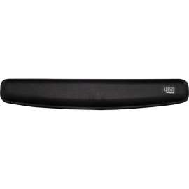 Adesso Memory Foam Keyboard Wrist Rest, 0.88" x 3.25" Dimension, Black, Rubber, Fiber, Memory Foam, Anti-slip