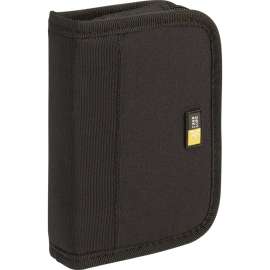 Case Logic 6 Capacity USB Flash Drive Shuttle, Neoprene, Nylon, Leather, Black, 6 USB Drive
