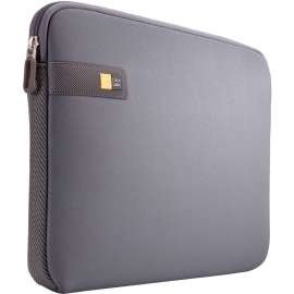 Case Logic LAPS-113 Carrying Case (Sleeve) for 13.3" Notebook, MacBook, Graphite, Polyester Body, 10" Height x 1.1" Width x 14" Depth
