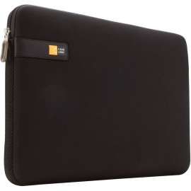 Case Logic LAPS-114 Carrying Case (Sleeve) for 14" Notebook, Black, Polyester Body, 10.5" Height x 1.7" Width x 14.5" Depth