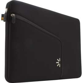 Case Logic PAS-215 Carrying Case (Sleeve) for 15" MacBook Pro, Notebook, Cord, Accessories, USB Drive, Black, Polyester Body, Plush Interior Material, 10.5" Height x 1.3" Width x 15" Depth
