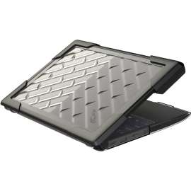 Gumdrop BumpTech Lenovo 100e Chromebook Case, For Lenovo Chromebook, Black, Shock Proof, Thermoplastic Elastomer (TPE), Polycarbonate