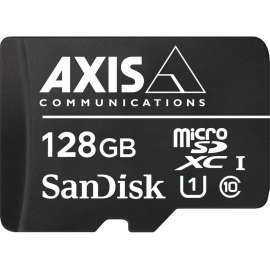 Axis Communications AXIS 128 GB Class 10/UHS-I (U1) microSDXC, 80 MB/s Read, 80 MB/s Write