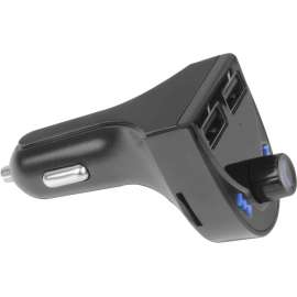 Aluratek ABF01F Wireless Bluetooth Car Hands-free Kit, USB, FM Transmitter, Built-in Microphone, FM Transmitter