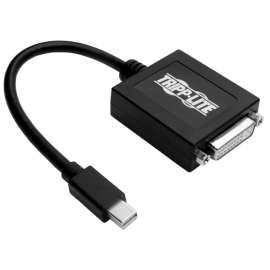 Tripp Lite Keyspan Mini DisplayPort to DVI Adapter Converter mDP to DVI M/F 6in 6" - DVI/Mini DisplayPort for Projector, Chromebook, Ultrabook, Notebook, Monitor, Video Device, Home Theater System, Network Device, Tablet, MacBook, TV - 1 ft - 1 x DV