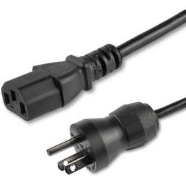 StarTech.com 10ft (3m) Hospital Grade Power Cord, 18AWG, NEMA 5-15P to C13, 10A 125V, Green Dot Medical Power Cable, Monitor Power Cable, 10ft (3m) 18AWG hospital grade power cord w/ NEMA 5-15P and IEC C13 connectors; Rated for 125V 10A; UL listed; Tested