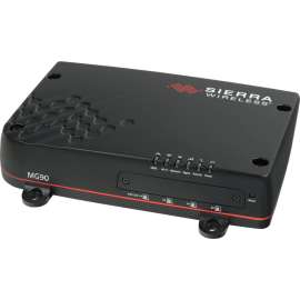 Sierra Wireless AirLink MG90 4 SIM Cellular, Ethernet Modem/Wireless Router - 4G - LTE 2100, LTE 1900, LTE 1800, LTE 850, LTE 2600, LTE 900, LTE 700, LTE 800, LTE 2300, LTE 1500, LTE 1700, ... - LTE, HSPA+ - Dual Band - 5 x Network Port - USB - Giga