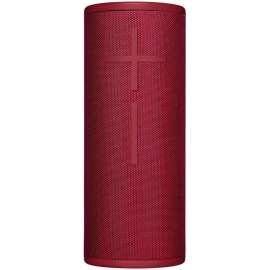 Ultimate Ears BOOM 3 Portable Bluetooth Speaker System - Red - 90 Hz to 20 kHz - 360 Circle Sound - Battery Rechargeable