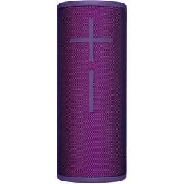 Ultimate Ears BOOM 3 Portable Bluetooth Speaker System - Purple - 90 Hz to 20 kHz - 360 Circle Sound - Battery Rechargeable
