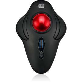 Adesso iMouse T40, Wireless Programmable Ergonomic Trackball Mouse, Optical, Wireless, Radio Frequency