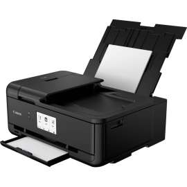 Canon PIXMA TS TS9520 Wireless Inkjet Multifunction Printer-Color-Copier/Scanner-4800x1200 Print-Manual Duplex Print-100 sheets Input-Color Scanner-1200 Optical Scan-Ethernet-Wireless LAN-Canon Mobile Printing, Copier/Printer/Scanner, 4800 x 1200 dpi Prin