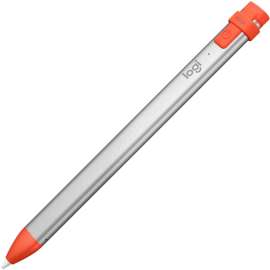 Logitech Crayon Digital Pencil For iPad (6th gen), Capacitive Touchscreen Type Supported, Active, Replaceable Stylus Tip, Aluminum, Polycarbonate/Acrylonitrile Butadiene Styrene (PC/ABS)