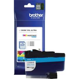 Brother Genuine LC3039C Ultra High-yield Cyan INKvestment Tank Ink Cartridge, 5000 Pages