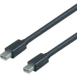VisionTek Mini DisplayPort to Mini DisplayPort 2M Cable (M/M), Mini DisplayPort to Mini DisplayPort, mDP to mDP cable 2 meter 6.6 ft male to male UHD 4K (3840x2160) 60 Hz