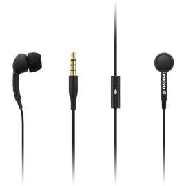 Lenovo 100 In-Ear Headphone-Black, Stereo, Mini-phone (3.5mm), Wired, 16 Ohm