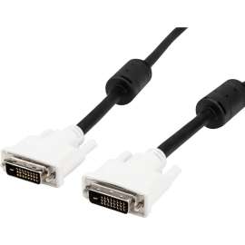 Rocstor Premium 10ft DVI-D Dual Link Cable, M/M, 10ft, Black, Video Monitor Cable
