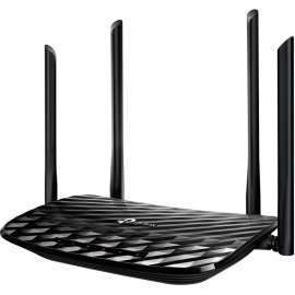 Tp Link TP-Link Archer A6 Wi-Fi 5 IEEE 802.11ac Ethernet Wireless Router, 2.40 GHz ISM Band, 5 GHz UNII Band, 5 x Antenna(1 x Internal/4 x External), 150 MB/s Wireless Speed