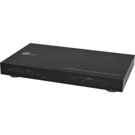 SIIG 4x4 HDMI Matrix & VideoWall Processor with RS232 - Share and switch four distinct HDMI audio/video sources between four HDMI displays and support 1x1 (Matrix) / 2x2 (Video Wall) / 1x4 (TV Wall) and 4x1 (Quad Mode) modes - 640x480 to 1920x1200 o