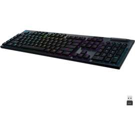Logitech G915 Lightspeed Wireless RGB Mechanical Gaming Keyboard, Wireless Connectivity, Bluetooth/Wi-Fi, USB Interface Volume Control, Play/Pause, Skip, Mute, G-Key Hot Key(s), English