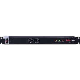 CyberPower Rackmount CPS-1220RMS 20A Surge Protector, 12 x NEMA 5-20R, 2400VA, 1U 19" Rack-mountable