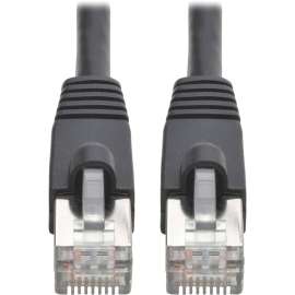 Tripp Lite Cat6a 10G Snagless Shielded STP Ethernet Cable (RJ45 M/M), PoE, Black, 35 ft. (10.67 m), 35 ft Category 6a Network Cable for Network Device, Workstation, Switch, Hub, Patch Panel, Router, Modem, VoIP Device, Surveillance Camera, Server, POS Dev