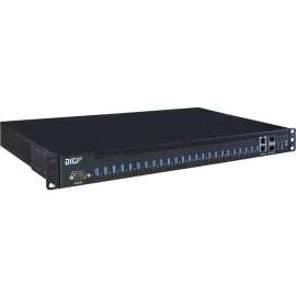 Digi Intl - Im Digi AnywhereUSB 24 Plus USB/Ethernet Combo Hub - Bluetooth - RJ-45 - Rack Mount - 24 USB Port(s) - 2 Network (RJ-45) Port(s) - 24 USB 3.1 Port(s) - PC