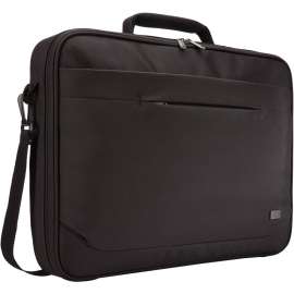 Case Logic Advantage ADVB-117 Carrying Case (Briefcase) for 10.1" to 17.3" Notebook, Tablet PC, Pen, Electronic Device, Black, Polyester Body, Luggage Strap, Shoulder Strap, Handle, 13.4" Height x 2.8" Width x 18.1" Depth