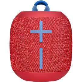 Ultimate Ears WONDERBOOM 2 Portable Bluetooth Speaker System, Radical Red, 75 Hz to 20 kHz, 360 Circle Sound, Battery Rechargeable