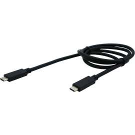 Visiontek USB C TO USB C COAXIAL 1M CABLE M/M CHARGE SYNC