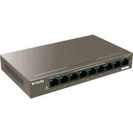 Tenda 9-Port 10/100Mbps Desktop Switch With 8-Port PoE, 9 Ports, 2 Layer Supported, Twisted Pair, Desktop