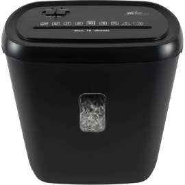 Royal Sovereign 10 Sheet Manual Cross-Cut Shredder (RDS-21C10) - Cross Cut - 10 Per Pass - for shredding Staples, Credit Card, Paper - P-4 - 5.50 gal Wastebin Capacity