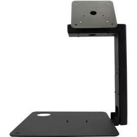 Star Micronics mUnite POS Tablet Stands, 14" Height x 12.9" Width x 11.3" Depth, Countertop, Stainless Steel, Black