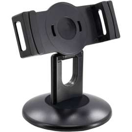 Cta Digital Inc. CTA Digital Quick-Connect Desk Mount for Tablets, Black, Up to 12.9" Screen Support, 9" Height x 7.1" Width x 7.1" Depth, Desktop, Tabletop, Countertop, Black