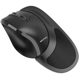 Goldtouch Newtral 3 Mouse Wireless, Large, Black, Wireless, Radio Frequency, 2.40 GHz, Black