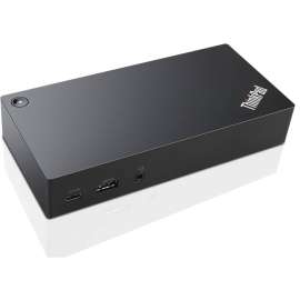 Lenovo - Imsourcing Lenovo-IMSourcing Docking Station - for Notebook/Tablet PC - USB Type C - 6 x USB Ports - 1 x USB 2.0 - 2 x USB 3.0 - Network (RJ-45) - VGA - DisplayPort - Wired