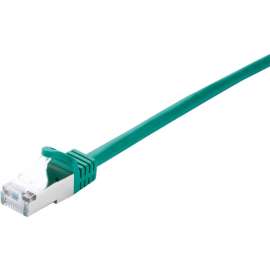V7 Green Cat6 Shielded (STP) Cable RJ45 Male to RJ45 Male 3m 10ft, 9.84 ft Category 6 Network Cable for Modem, Router, Hub, Patch Panel, Wallplate, PC, Network Card, Network Device, First End: 1 x RJ-45 Network, Male, Second End: 1 x RJ-45 Network