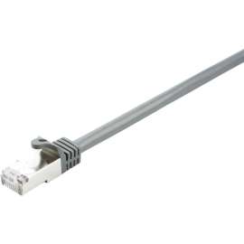 V7 Grey Cat6 Shielded (STP) Cable RJ45 Male to RJ45 Male 3m 10ft, 9.84 ft Category 6 Network Cable for Modem, Router, Hub, Patch Panel, Wallplate, PC, Network Card, Network Device, First End: 1 x RJ-45 Network, Male, Second End: 1 x RJ-45 Network