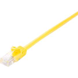 V7 Yellow Cat6 Unshielded (UTP) Cable RJ45 Male to RJ45 Male 3m 10ft, 9.84 ft Category 6 Network Cable for Modem, Router, Hub, Patch Panel, Wallplate, PC, Network Card, Network Device, First End: 1 x RJ-45 Network, Male, Second End: 1 x RJ-45 Network