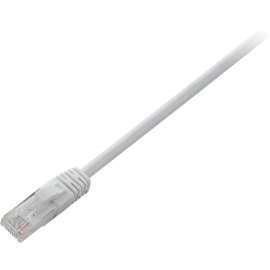V7 White Cat6 Unshielded (UTP) Cable RJ45 Male to RJ45 Male 5m 16.4ft, 16.40 ft Category 6 Network Cable for Modem, Router, Hub, Patch Panel, Wallplate, PC, Network Card, Network Device, First End: 1 x RJ-45 Network, Male, Second End: 1 x RJ-45 Network
