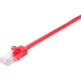 V7 Red Cat6 Unshielded (UTP) Cable RJ45 Male to RJ45 Male 10m 32.8ft, 32.81 ft Category 6 Network Cable for Modem, Router, Hub, Patch Panel, Wallplate, PC, Network Card, Network Device, First End: 1 x RJ-45 Network, Male, Second End: 1 x RJ-45 Network