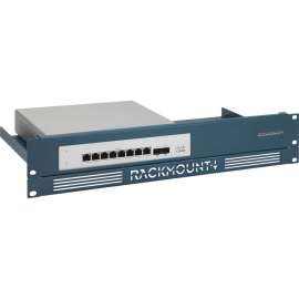 RACKMOUNT.IT CISRACK RM-CI-T7 Rackmount Kit, For Firewall, Switch, 2U Rack Height x 19" Rack Width, Rack-mountable, Jet Black