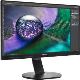 Philips 272P7VUBNB 27" 4K UHD LCD Monitor - 16:9 - Textured Black - 27" Class - In-plane Switching (IPS) Technology - WLED Backlight - 3840 x 2160 - 1.07 Billion Colors - 350 Nit - 5 ms - 75 Hz Refresh Rate - HDMI - DisplayPort - USB Hub