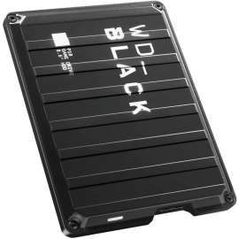 WD Black P10 WDBA2W0020BBK 2 TB Portable Hard Drive - 2.5" External - Black - Gaming Console, Desktop PC Device Supported - USB 3.2 - 3 Year Warranty - Retail