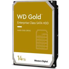 Wd Western Digital Gold WD141KRYZ 14 TB Hard Drive - 3.5" Internal - SATA (SATA/600) - Server, Storage System Device Supported - 7200rpm - 5 Year Warranty