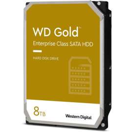 Wd Western Digital Gold WD8004FRYZ 8 TB Hard Drive - 3.5" Internal - SATA (SATA/600) - Server, Storage System Device Supported - 7200rpm - 5 Year Warranty