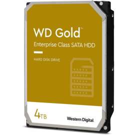 Wd Western Digital Gold WD4003FRYZ 4 TB Hard Drive, 3.5" Internal, SATA (SATA/600), Server, Storage System Device Supported, 7200rpm