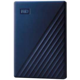WD My Passport for Mac WDBA2D0020BBL 2 TB Portable Hard Drive - 2.5" External - Midnight Blue - USB 3.2 - 256-bit Encryption Standard