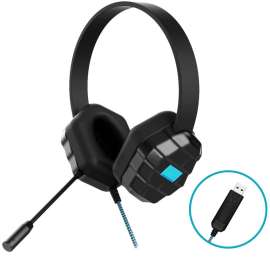 Gumdrop DropTech USB B2 Headset, Stereo, USB, Wired, Over-the-head