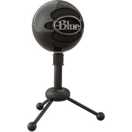 Blue Microphone Blue Snowball Wired Condenser Microphone, 40 Hz to 18 kHz, Cardioid, Omni-directional, Stand Mountable, USB