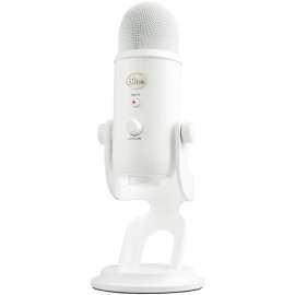 Blue Microphone Blue Yeti Wired Condenser Microphone, Stereo, 20 Hz to 20 kHz, Cardioid, Bi-directional, Omni-directional, Desktop, Stand Mountable, Side-address